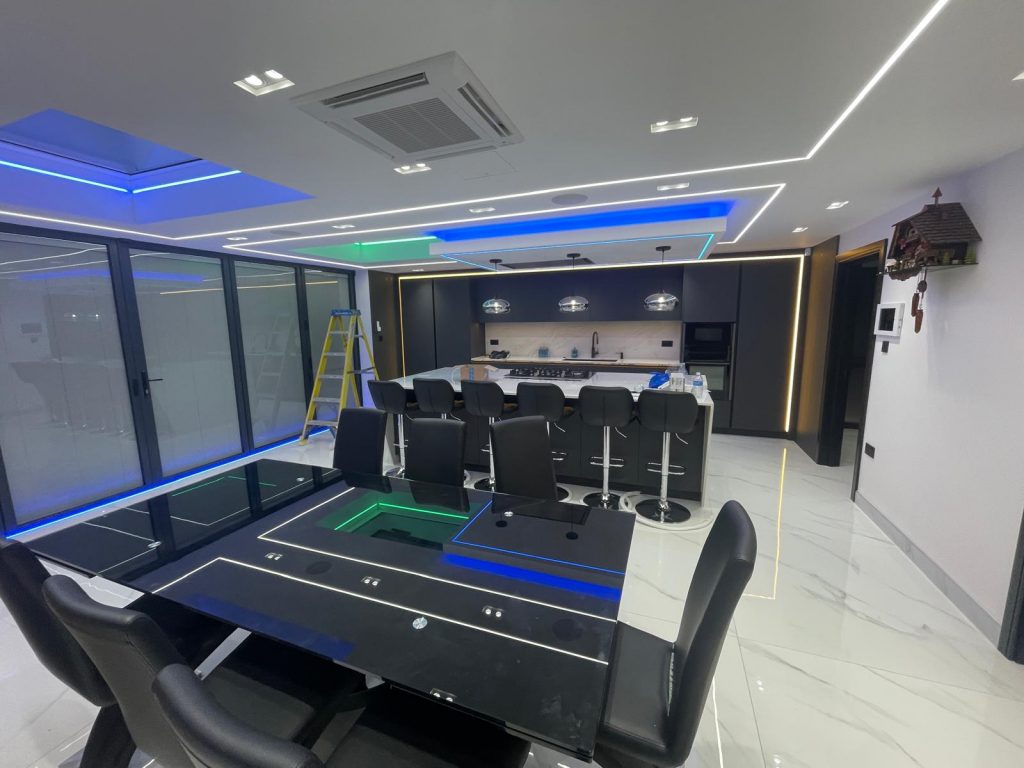 Meeting suite with LED coving - VED Construction
