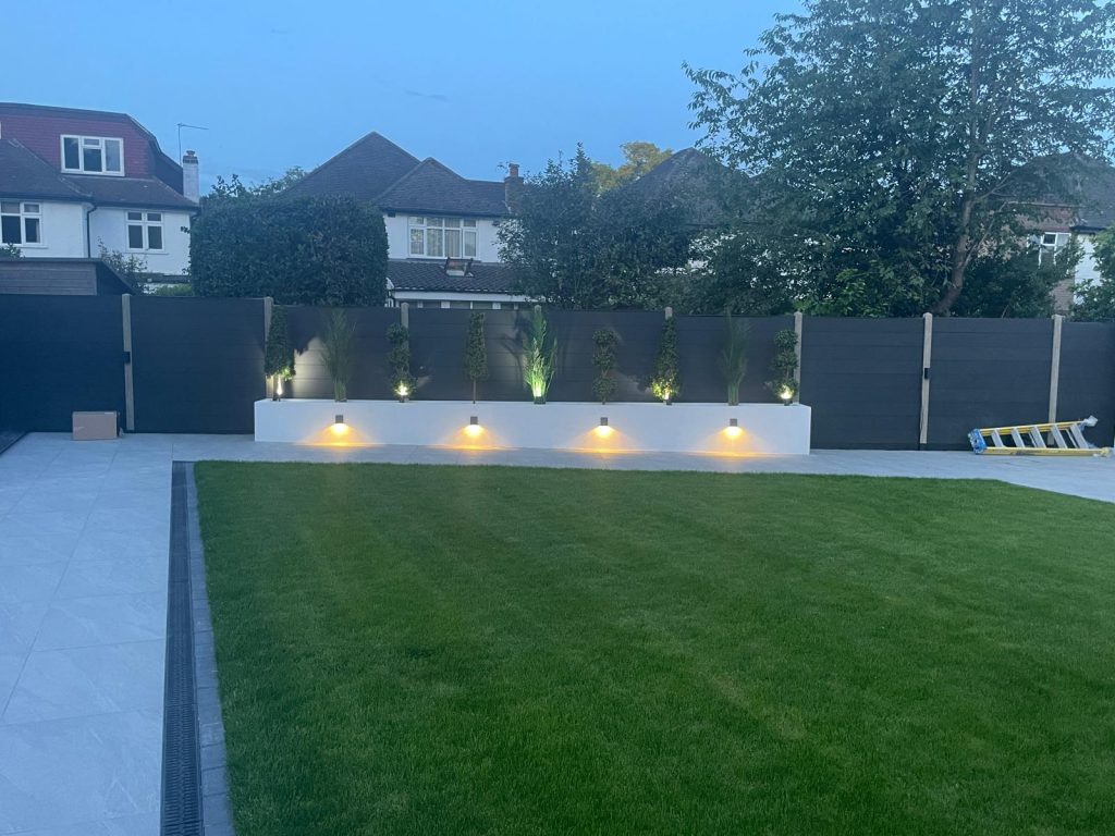 Garden lighting scheme - VED Construction