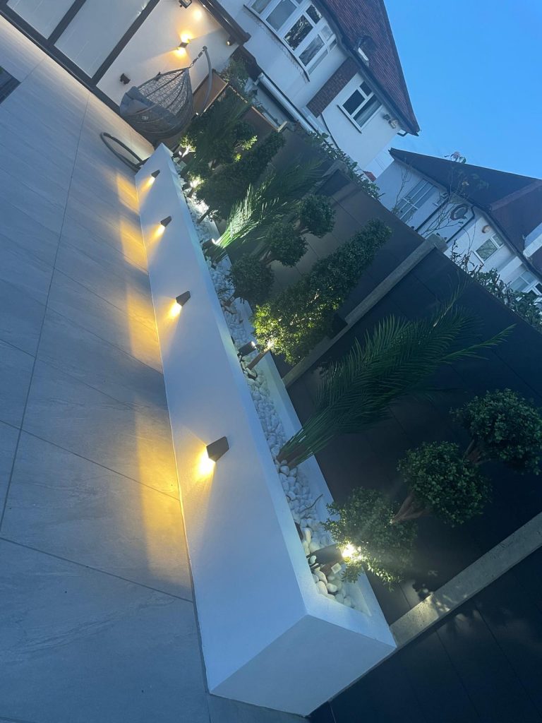 Recessed driveway lighting - VED Construction