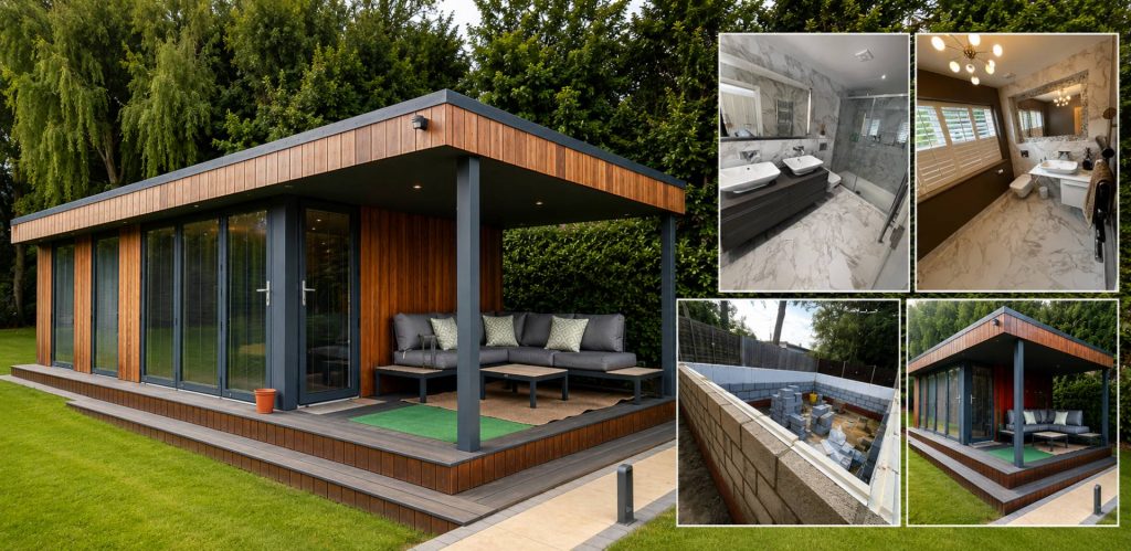 Outdoor living space, Newmains - VED Construction